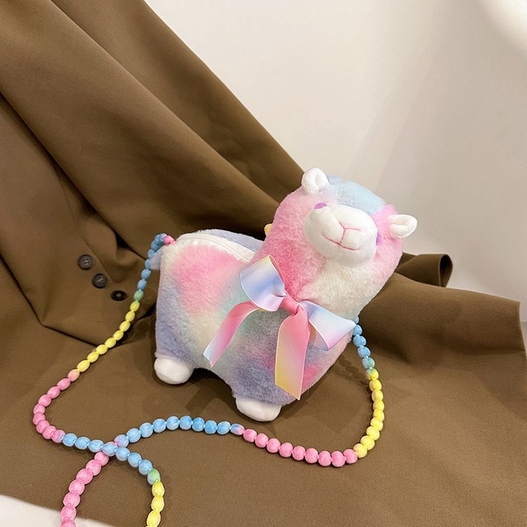 Wholesale Plush Doll Children's Crossbody Bags