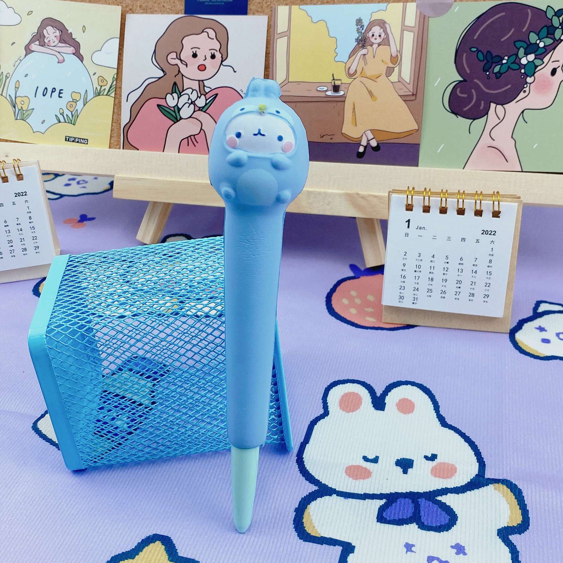 Wholesale Plastic Decompression Kneading Music Gel Pen