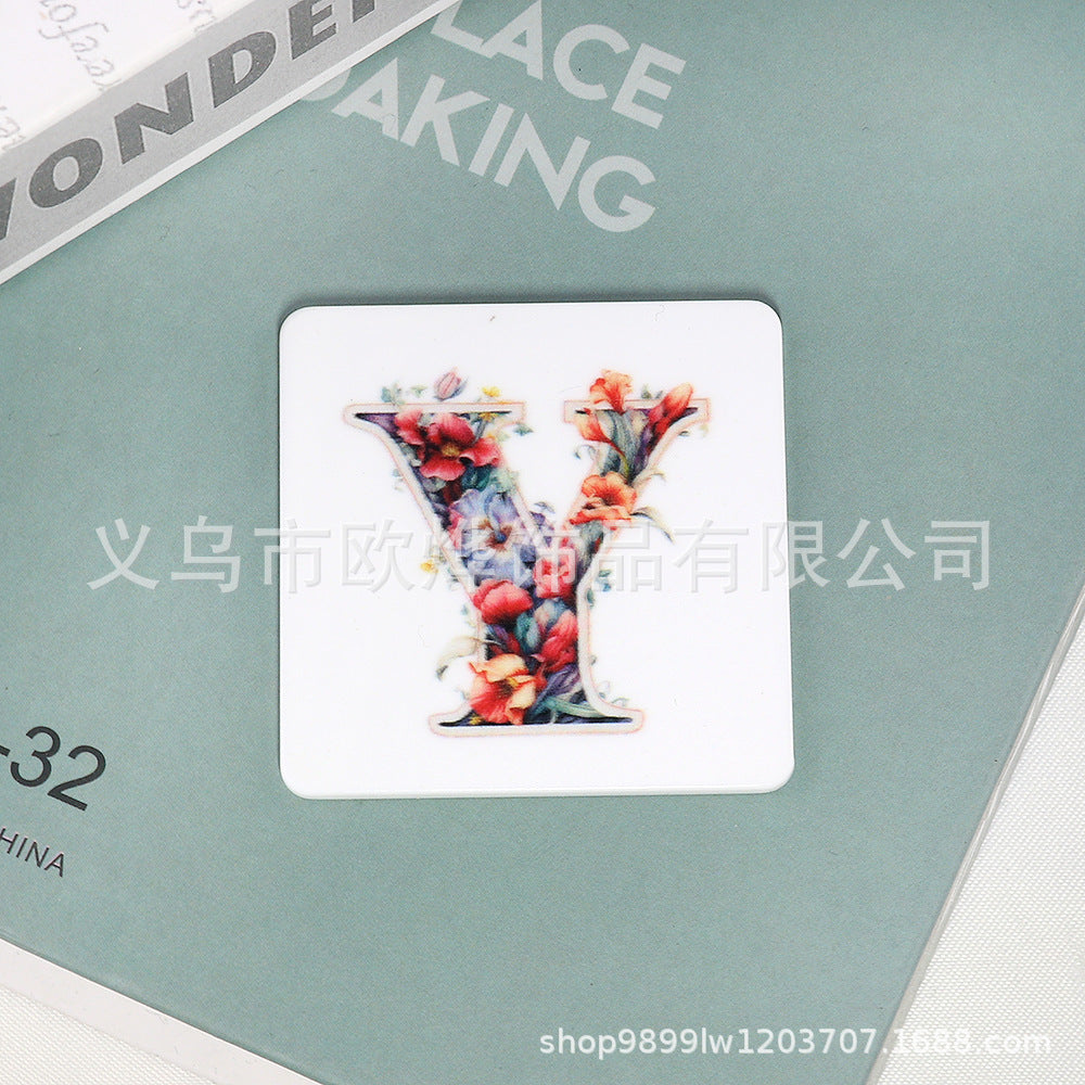 Wholesale 10pcs Cartoon Square Butterfly Personalized Bag FlatBack