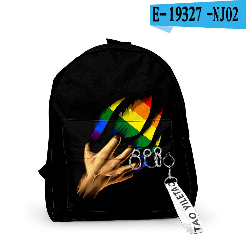 Wholesale Oxford cloth LGBT backpack