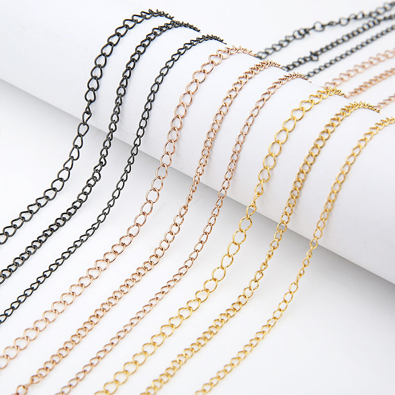 Wholesale Stainless Steel 18k Color-retaining Extension Chain