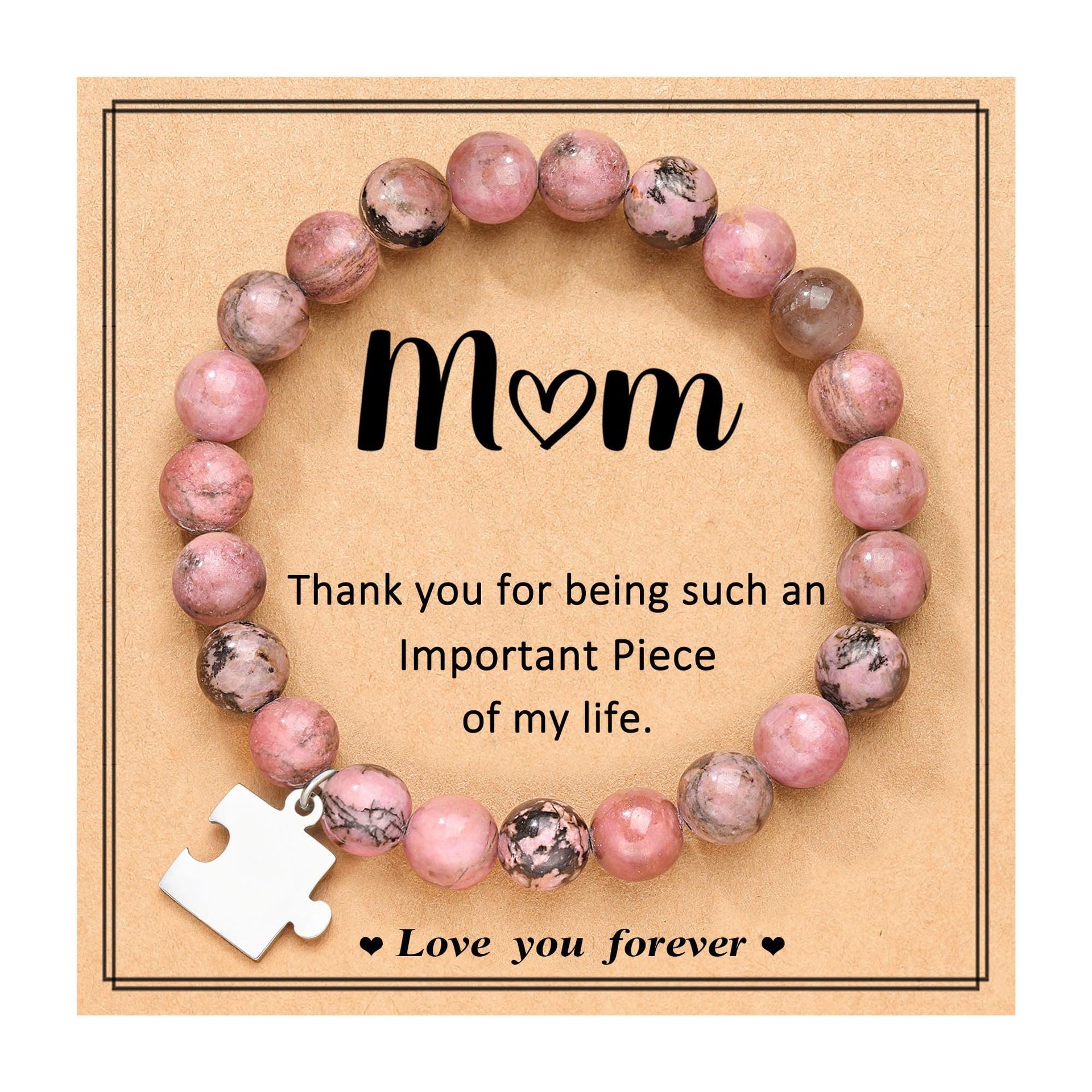 Wholesale Pink Zebra Bracelet Mother's Day Gift  Bracelet