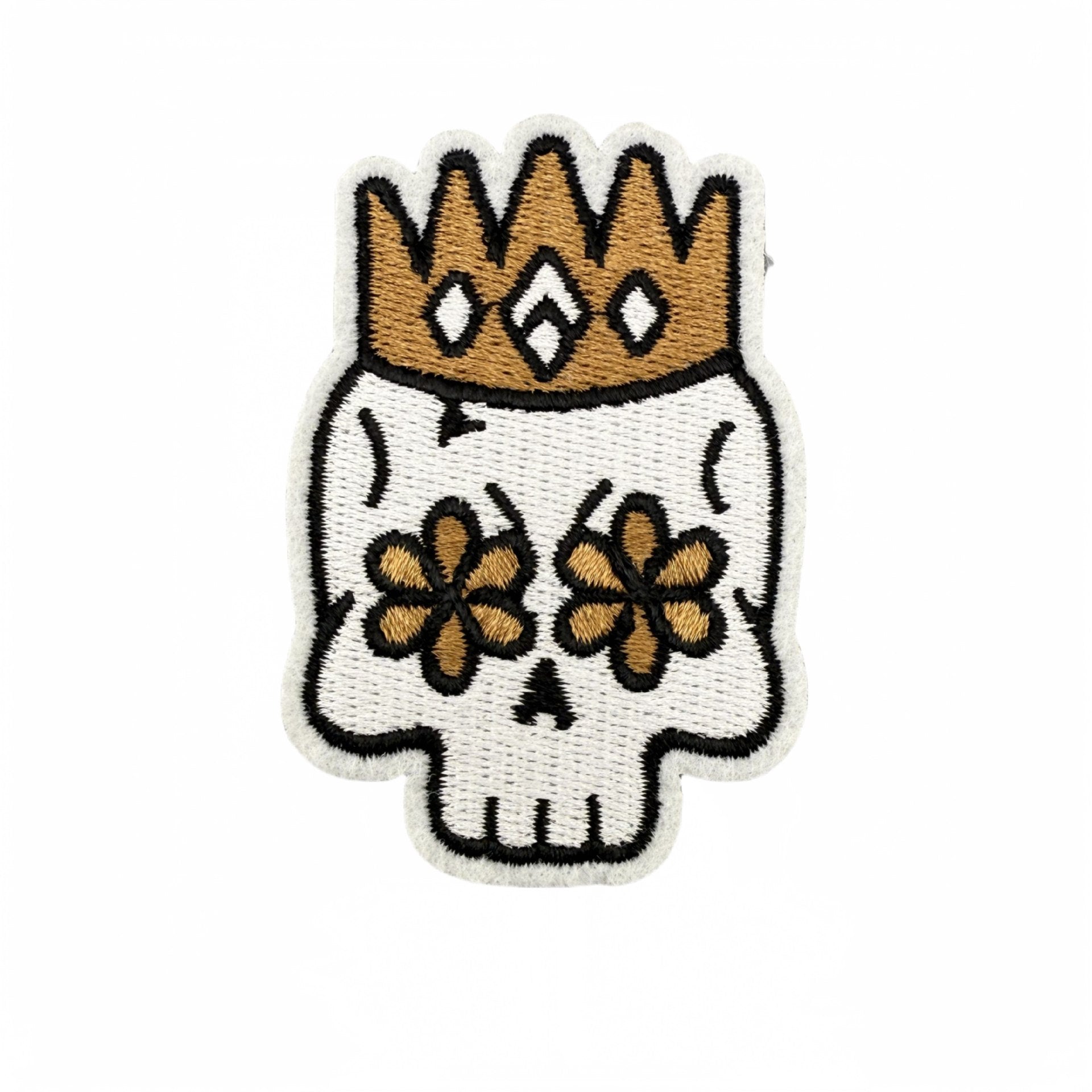 Wholesale Punk style badge brown series skull cartoon ghost