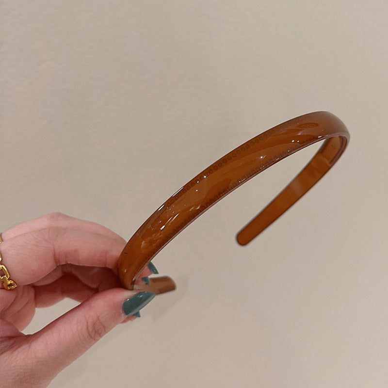 Wholesale Jelly headband acrylic headband with teeth non-slip