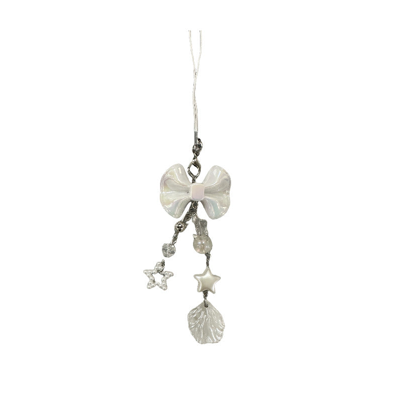 Wholesale ins style girl bow keychain7