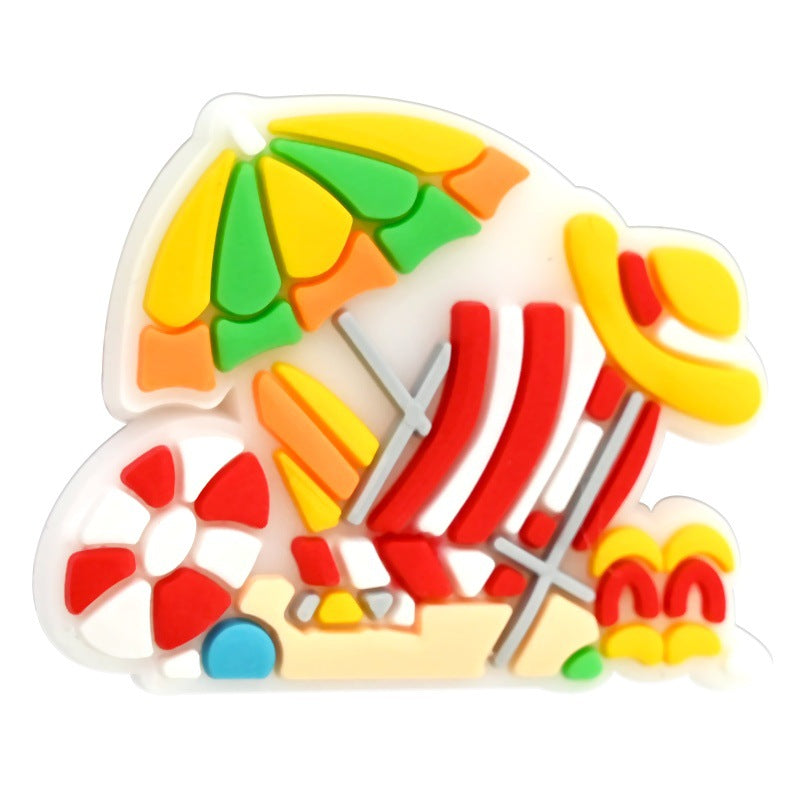 Wholesale Random 100pcs/pack   Summer series card bead  Focal Beads