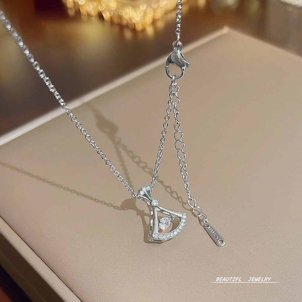 Wholesale  Titanium Steel Necklace Clavicle Chain