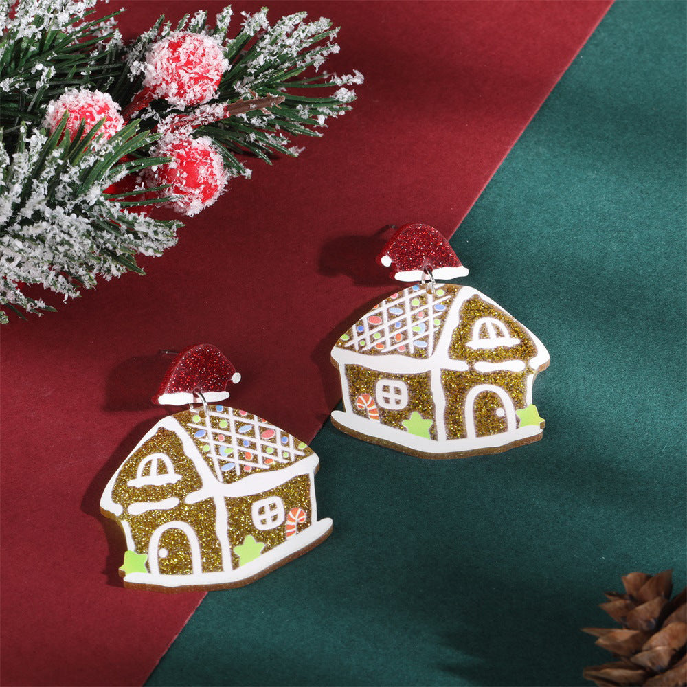 Wholesale Christmas Tree Earrings