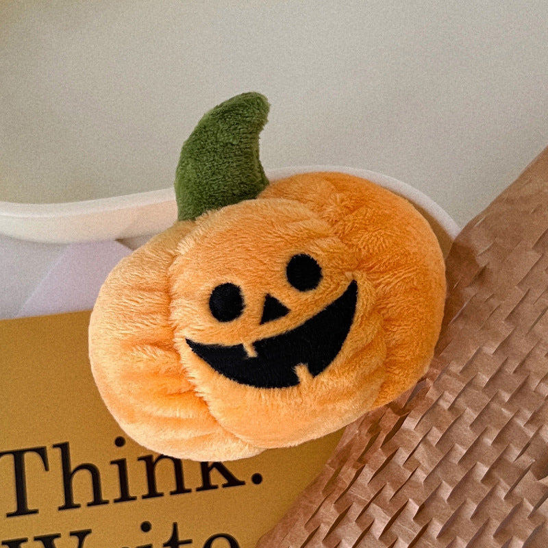 Wholesale Halloween Cartoon Plush Little Ghost Keychain