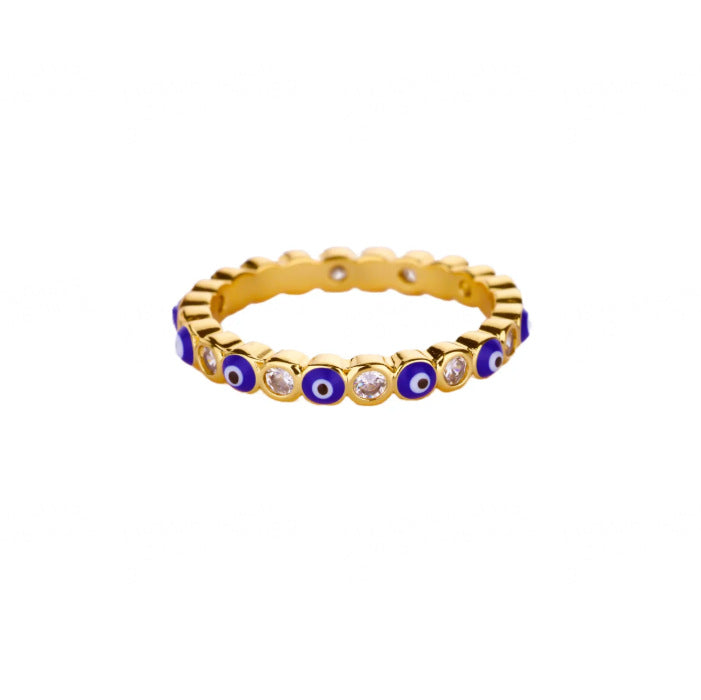 Wholesale Fashion Personalized Devil' s Eye Opening Index Finger Ring