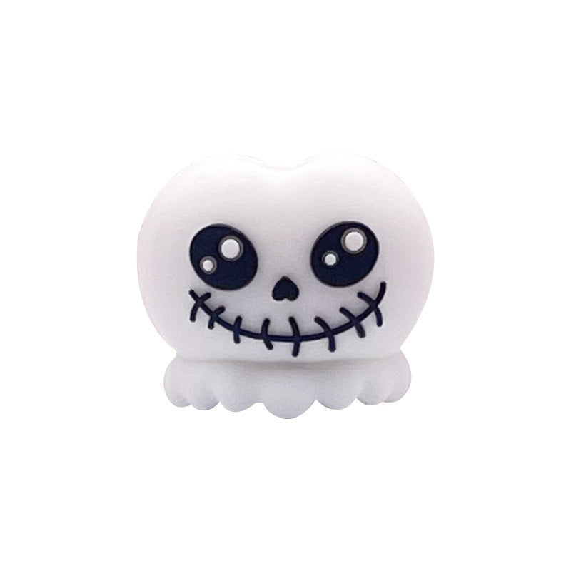 Wholesale 10pcs/pack  Horror 3D Silicone Beads