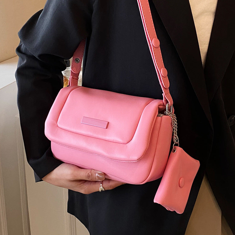 Wholesale 2023 PU Crossbody Shoulder Small Square Bag