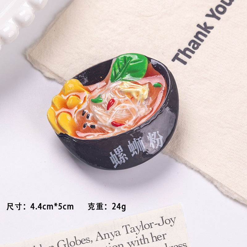 Wholesale Chinese Food Regional Cuisine Fridge Magnet