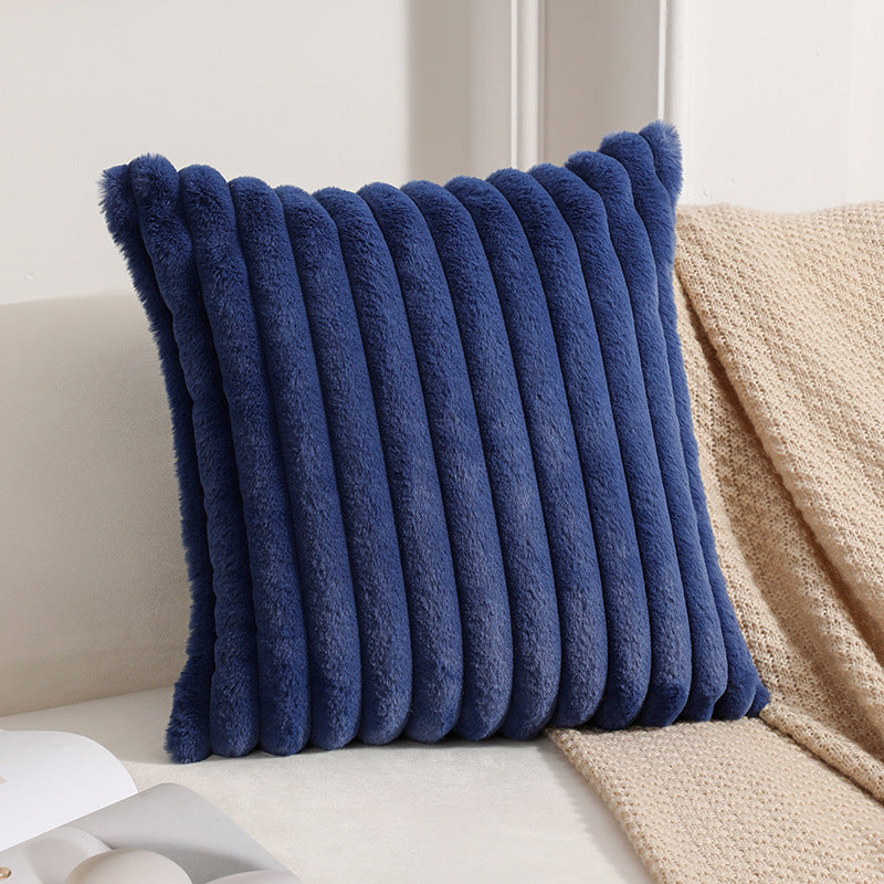Wholesale  Christmas pillowcase solid color coreless plush pillowcase