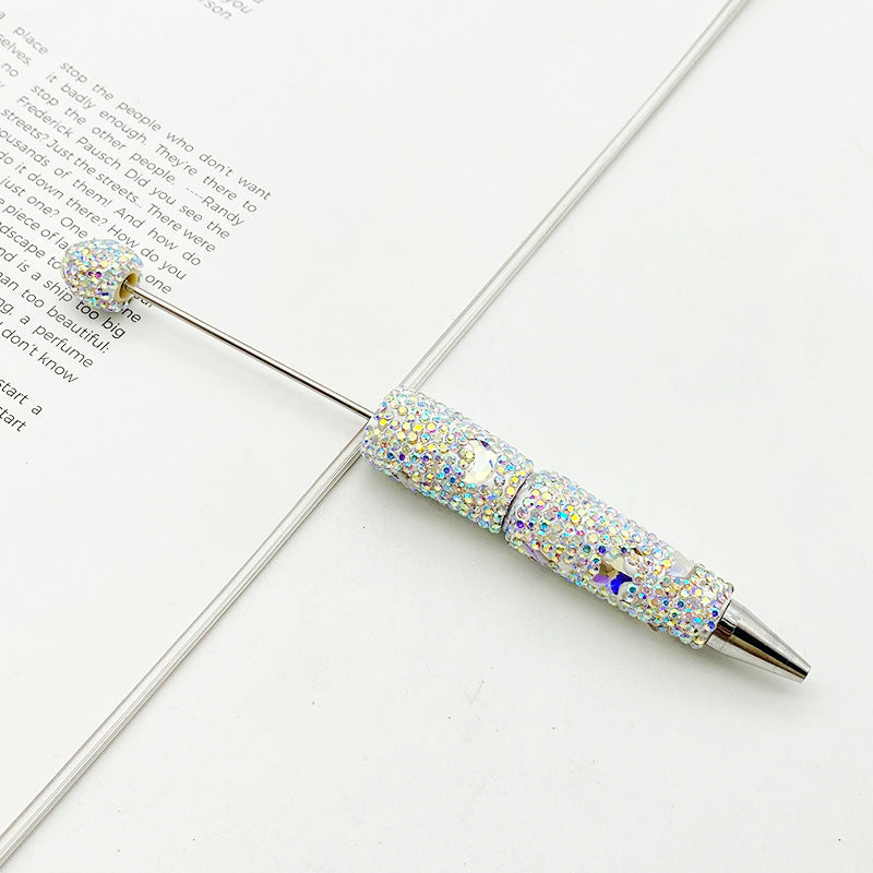 Wholesale DIY moon full diamond bead pen colorful