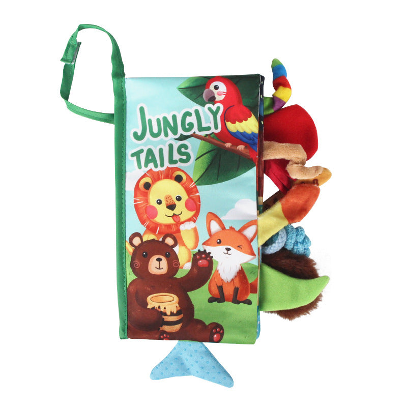 Wholesale PC Baby Sensory Development Enlightenment Cognitive Tail Cloth Book