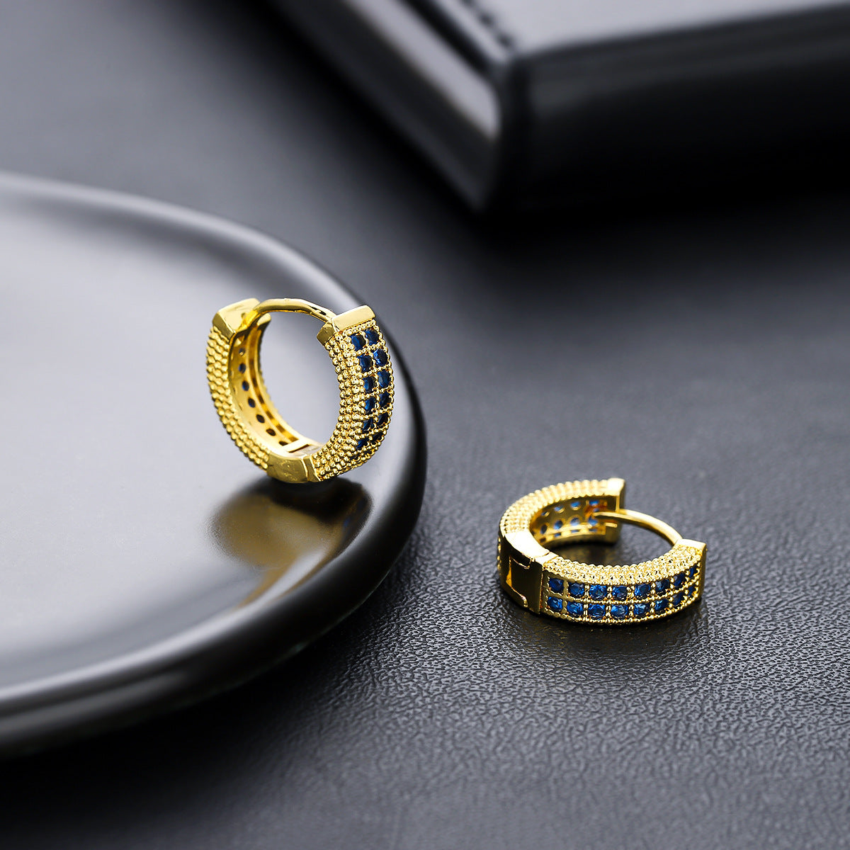 Wholesale  Rock Diamond Earrings  Men's Earrings