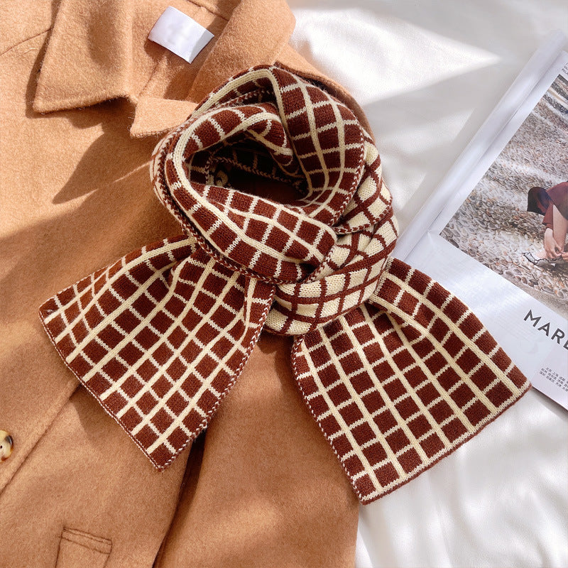 Wholesale Autumn and Winter Knitted Wool Scarf