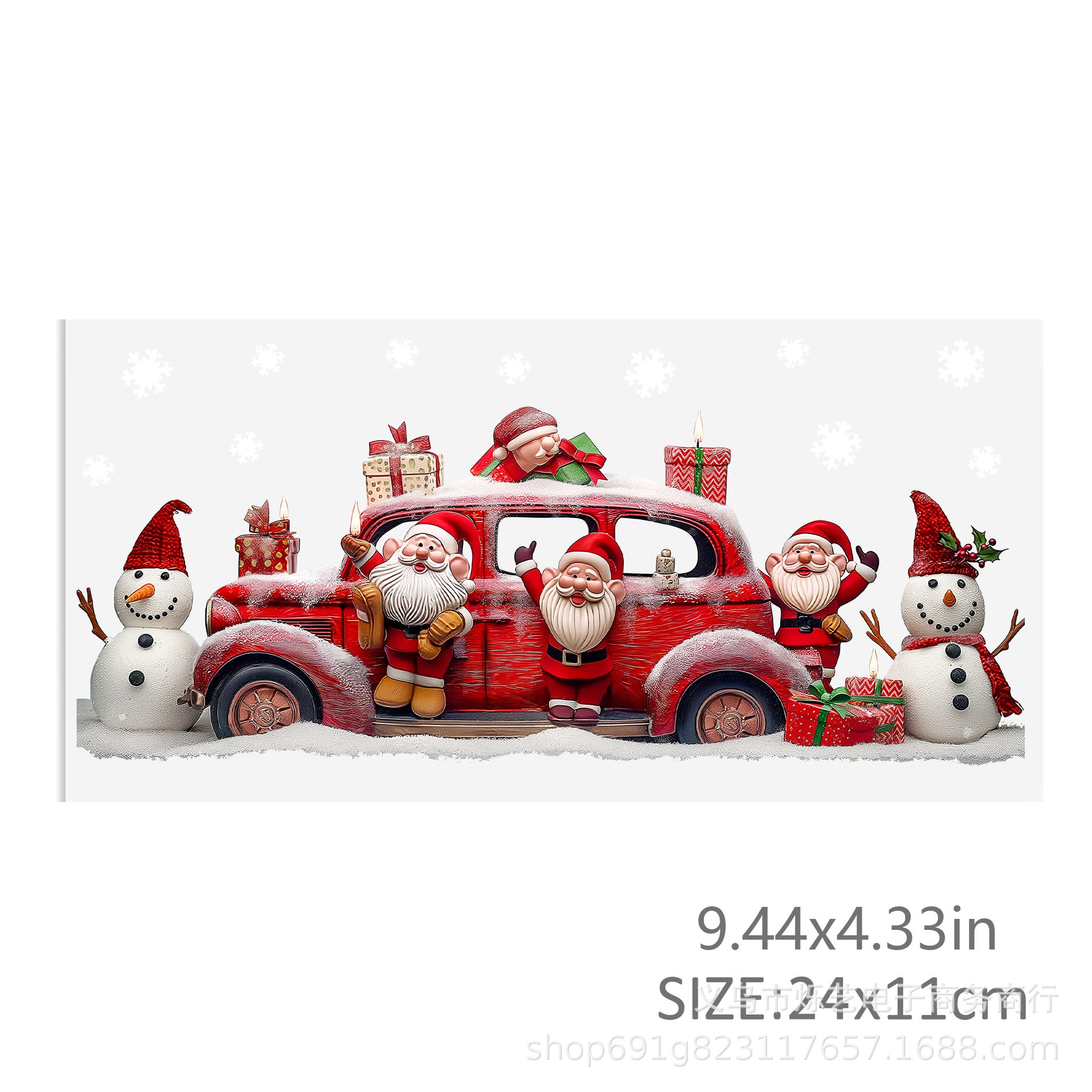 Wholesale 2pcs Christmas Collection 16oz Cup UV DTF Wraps