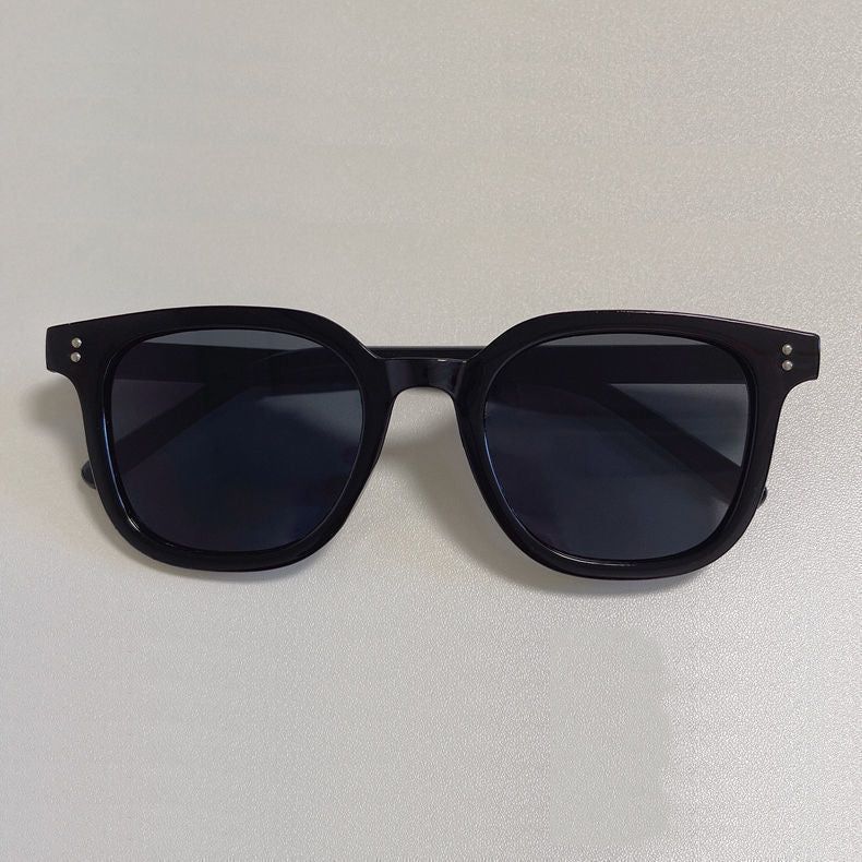 Wholesale Gradient Color Square Frame PC Sunglasses
