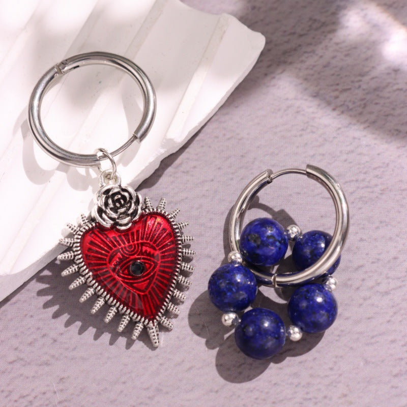 Wholesale Love Eyes Beaded Ear Ring