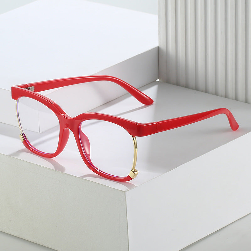 Wholesale Large Frame Rainbow Color Fashion Plain Mirror