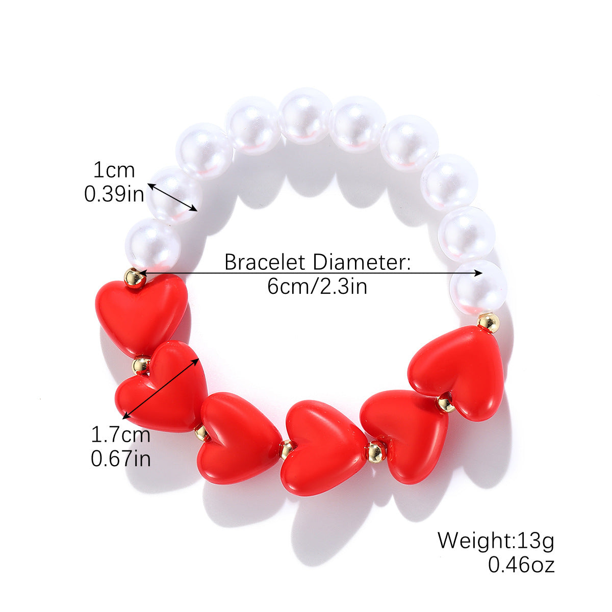 Wholesale Red Rose Zinc Alloy Bracelet and Necklace Valentine' s Day Jewelry Set