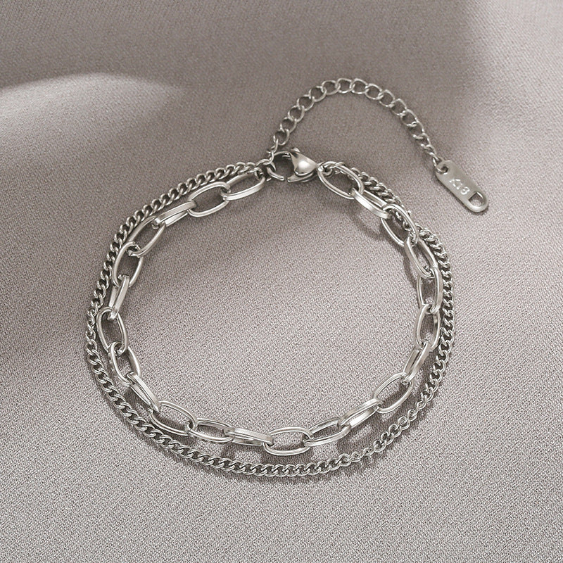 Wholesale Titanium Steel Non-fading Bracelet