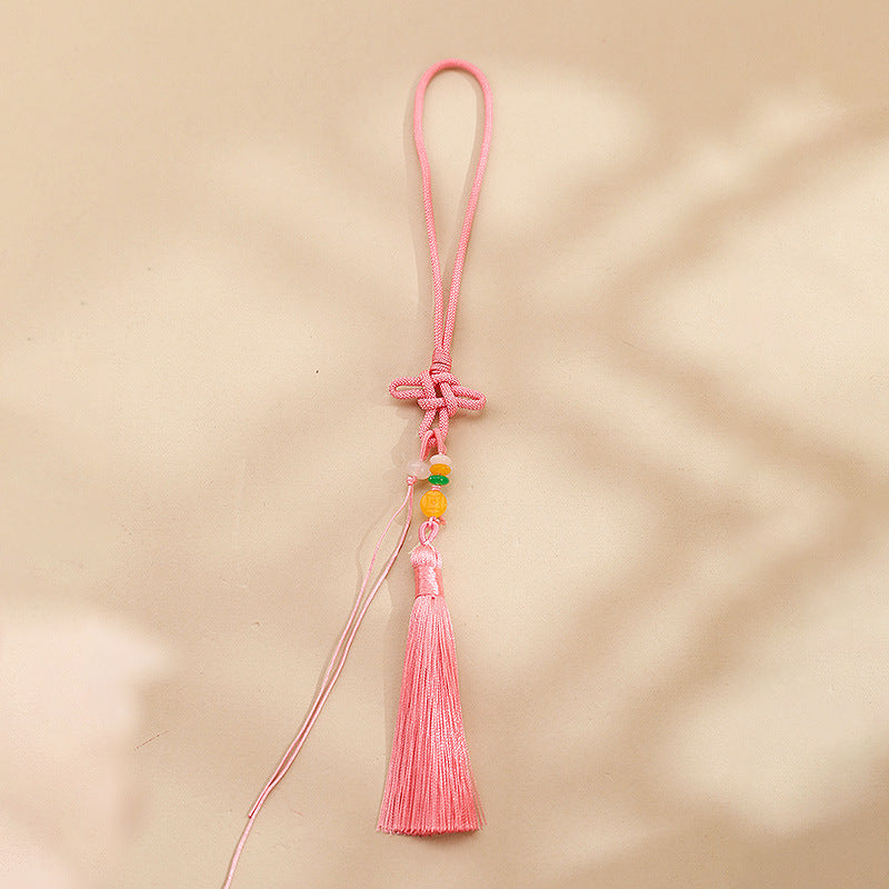 Wholesale Handmade Chinese Knot Tassel Lanyard