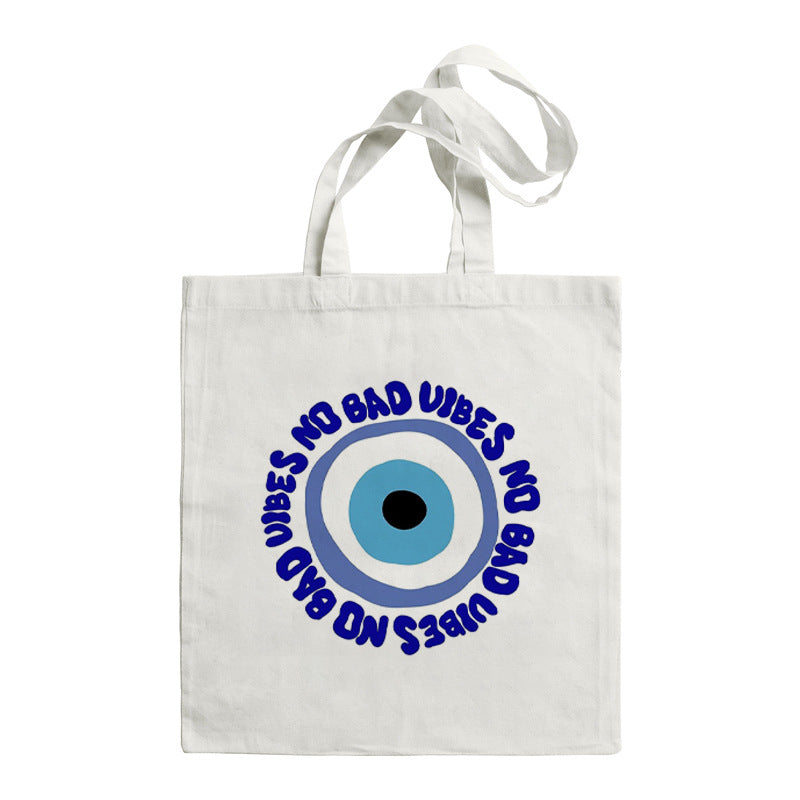 Wholesale Blue Devil's Eye Sail Bag Environmental Protection Handbag Shopping Bag