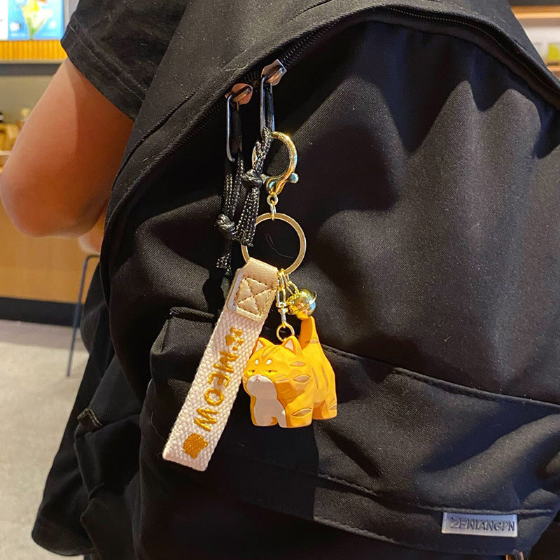 Wholesale Cat Standing Resin Keychains