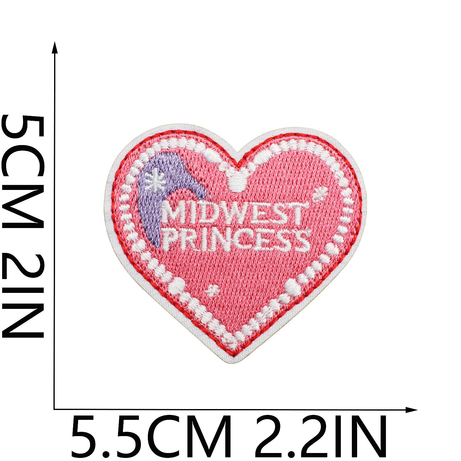 Wholesale Pink Theme Embroidery Cloth Stickers Surfing Girls Patch