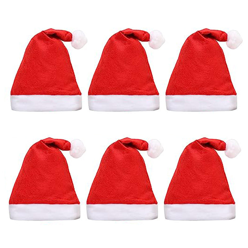 Wholesale Christmas Non-woven Adult Christmas Hats