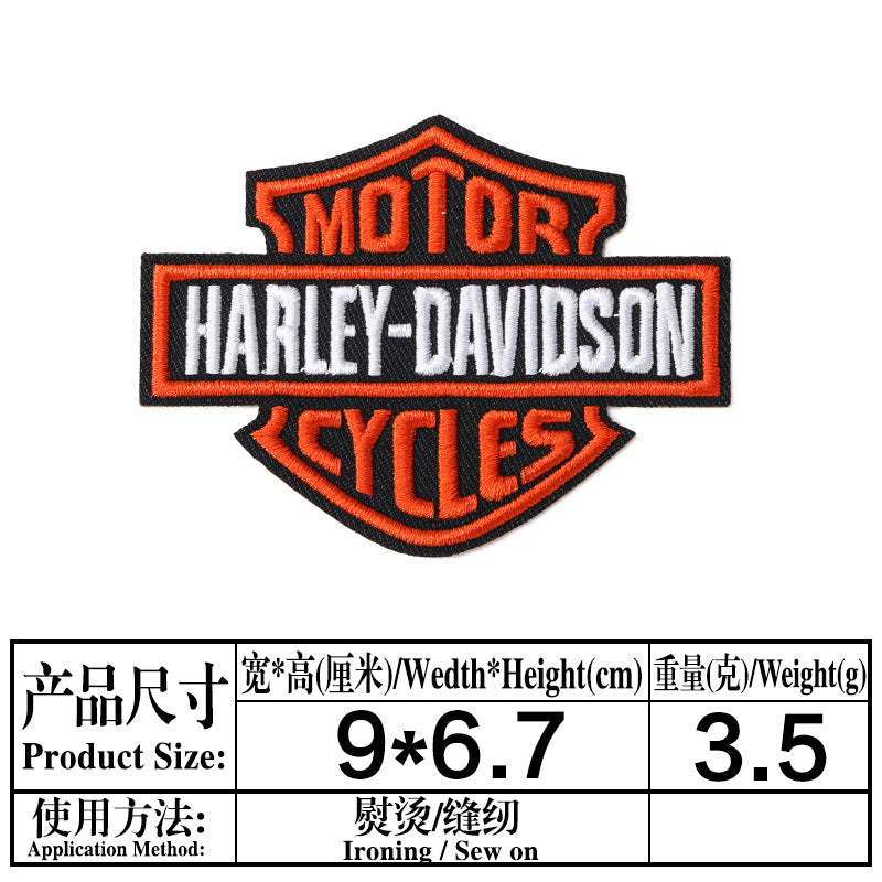 Wholesale fashion cloth stickers embroidery clothing DIY Patches