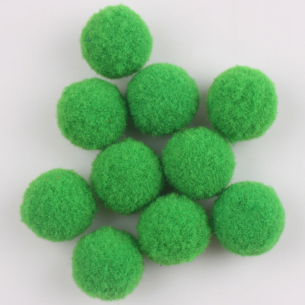 Wholesale 15MM diy handmade materials headdress accessories high elastic wool ball colorful wool ball NO HOLE