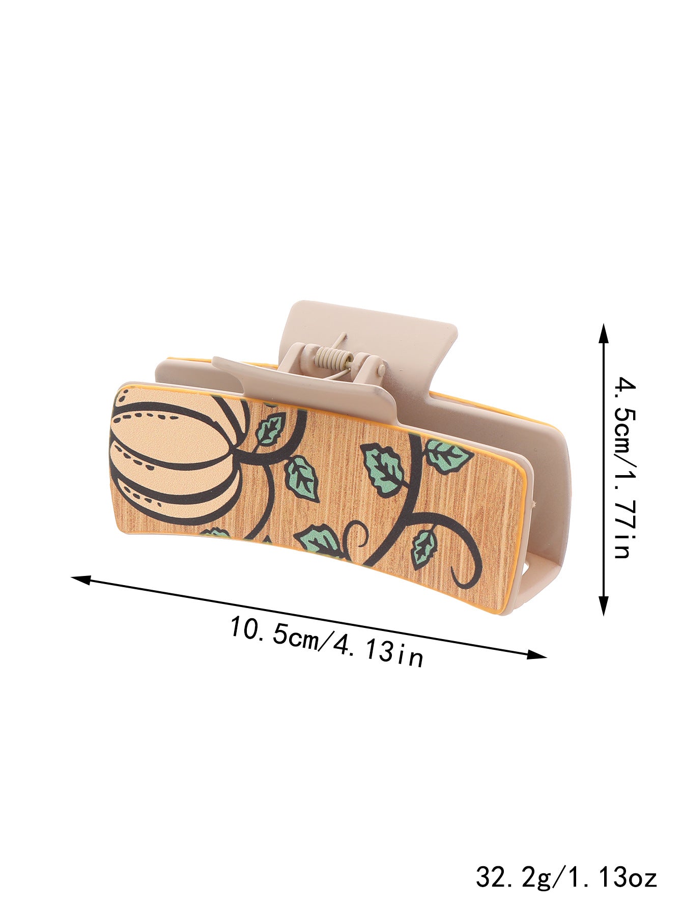 Wholesale Halloween Vintage Style Dark Leather Hair Clip