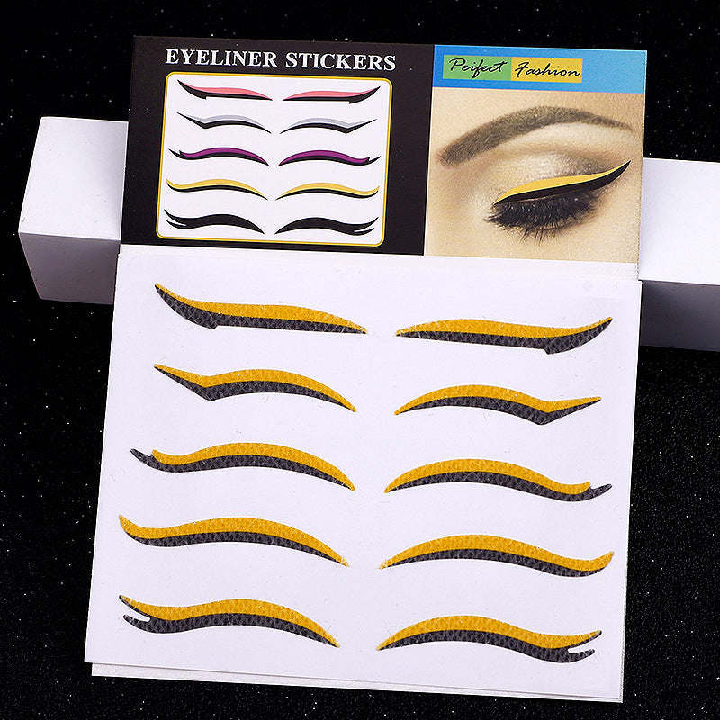 Wholesale Europe and America Eyeliner Patch Eye Shadow Cat Eye Makeup Double Eyelid Patch