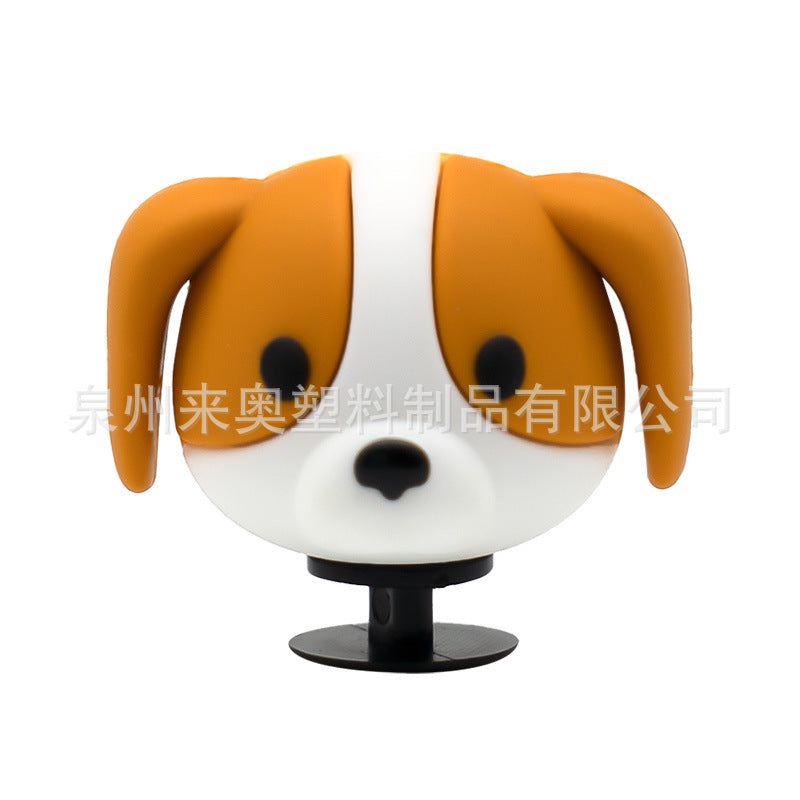 Wholesale 5pcs Cute cartoon animal garden 3D hole shoes decorative accessories