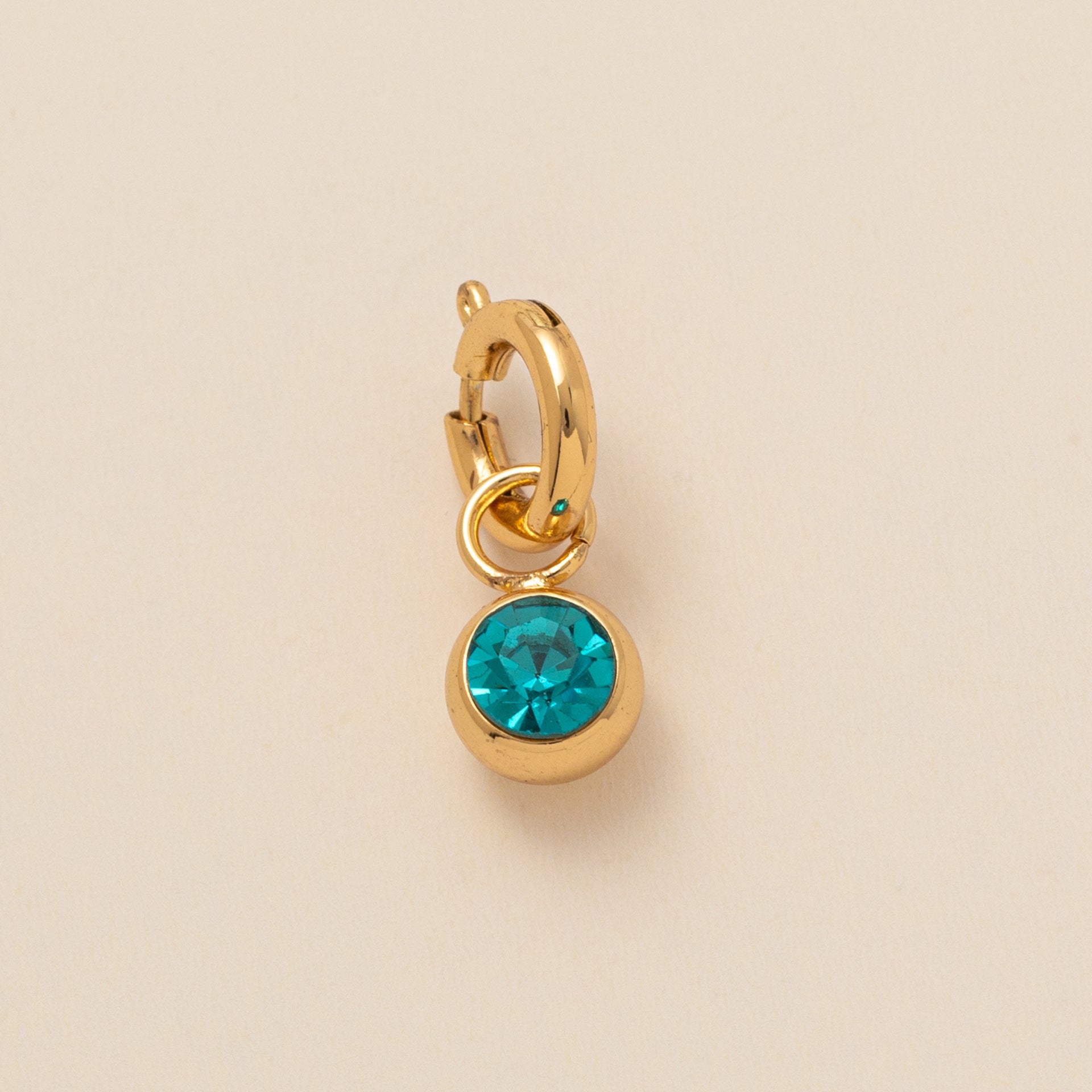 Wholesale Copper Five Pointed Star Zircon Pendant Colorful Birthstone Charm For DIY Necklace Fashion Accessory Gift
