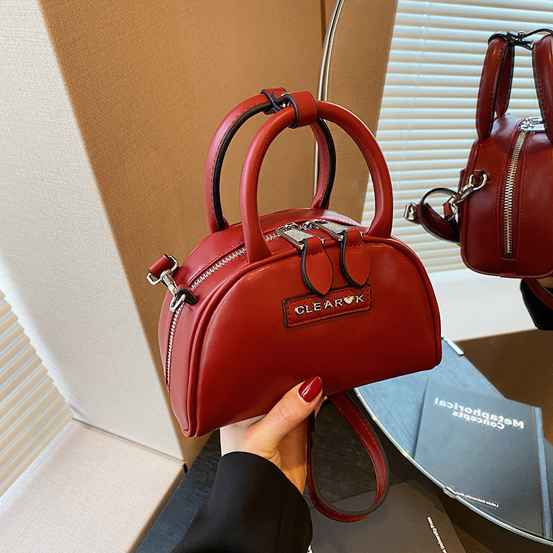 Wholesale PU Simple Single Shoulder Diagonal Cross Handbag