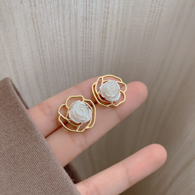 Wholesale Niche Retro Silver Earrings