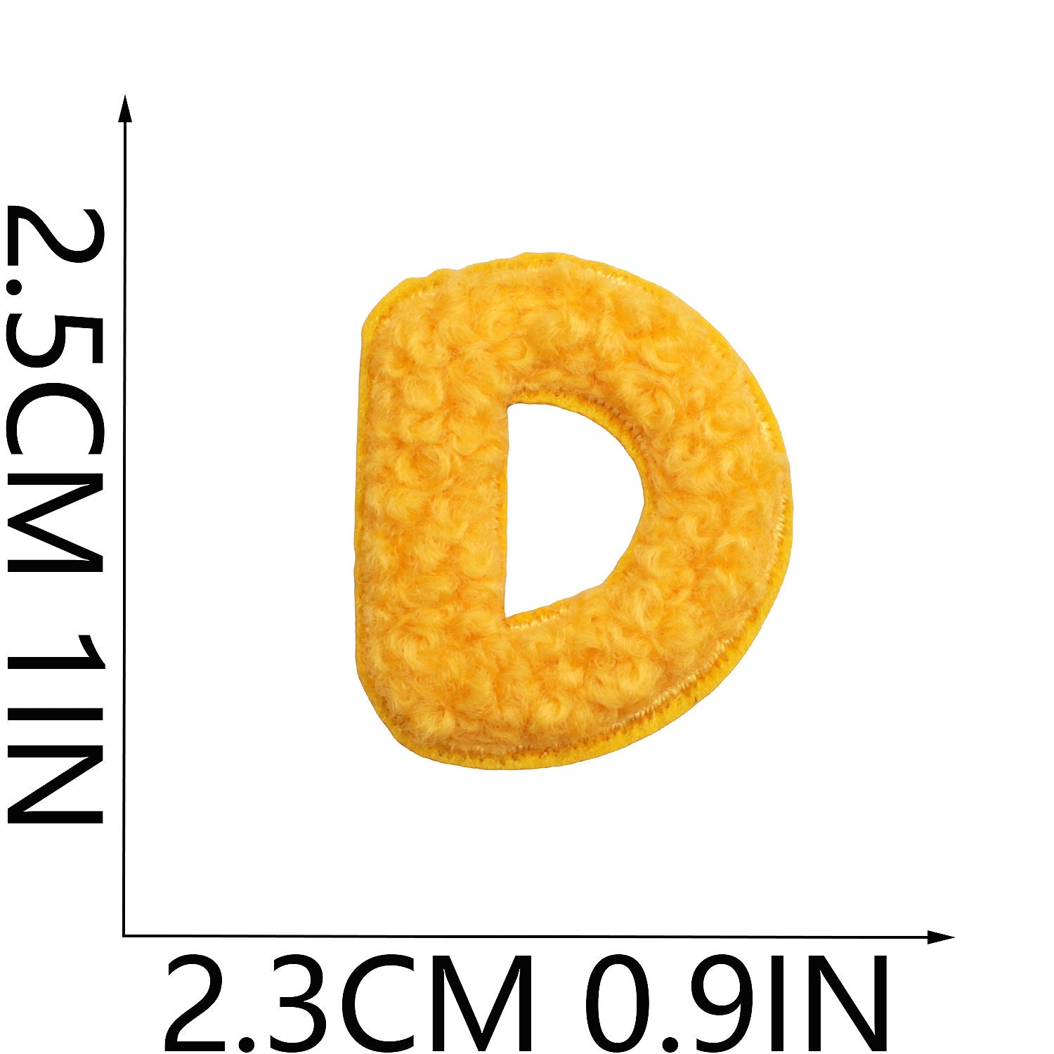 Wholesale Trendy Chenille Embroidered Alphabet Number Patches Iron On DIY Decorative Accessory For Clothing Bags Boutique Resale