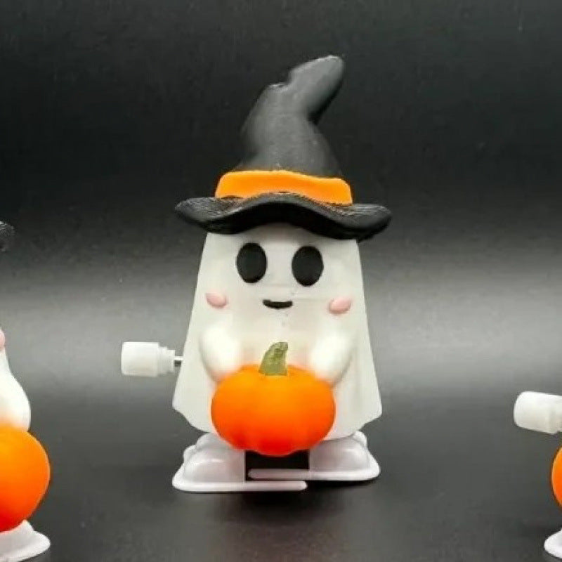 Wholesale Walking Halloween playful ghost decoration gift cute wizard pumpkin ghost