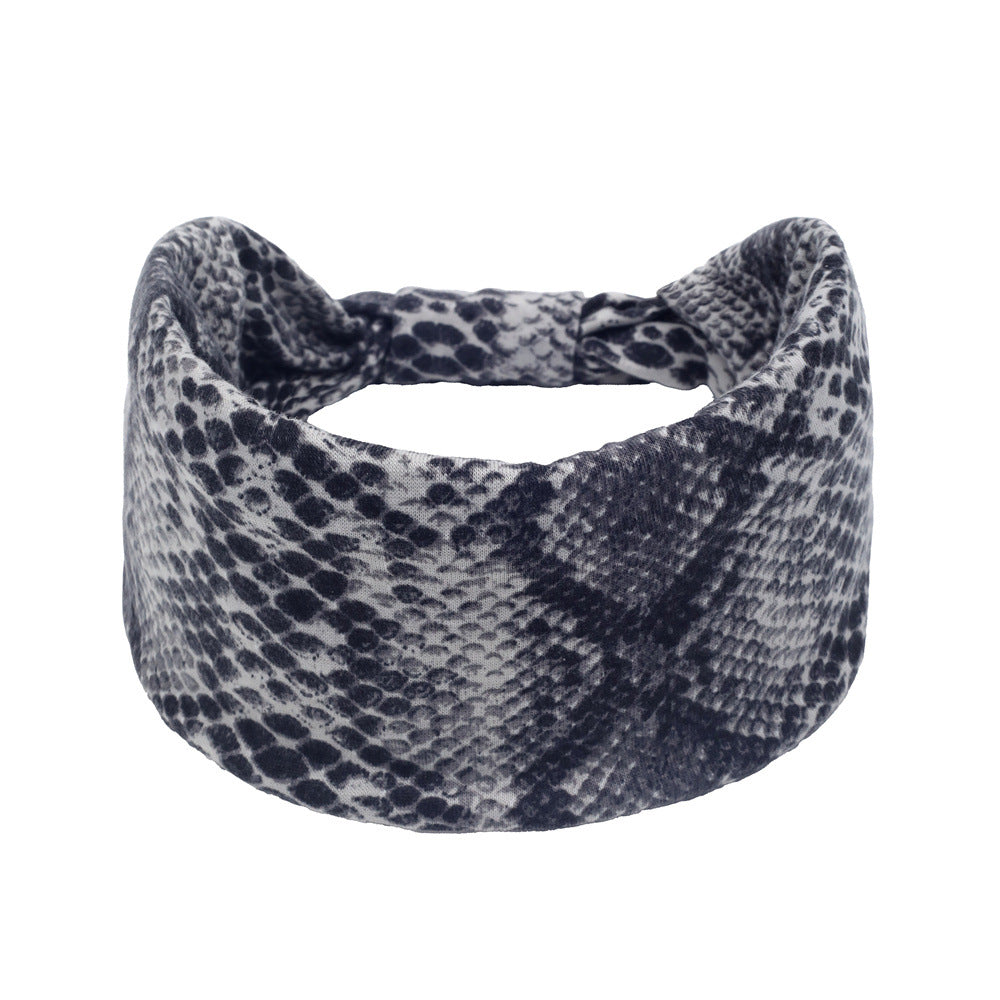 Wholesale Non-slip Bohemian Leopard Print Headband