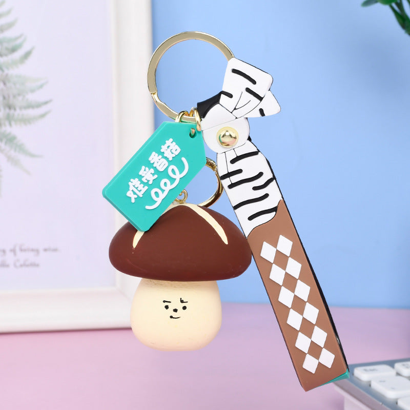 Colgante clave de la serie de la granja de nicho de PVC al por mayor