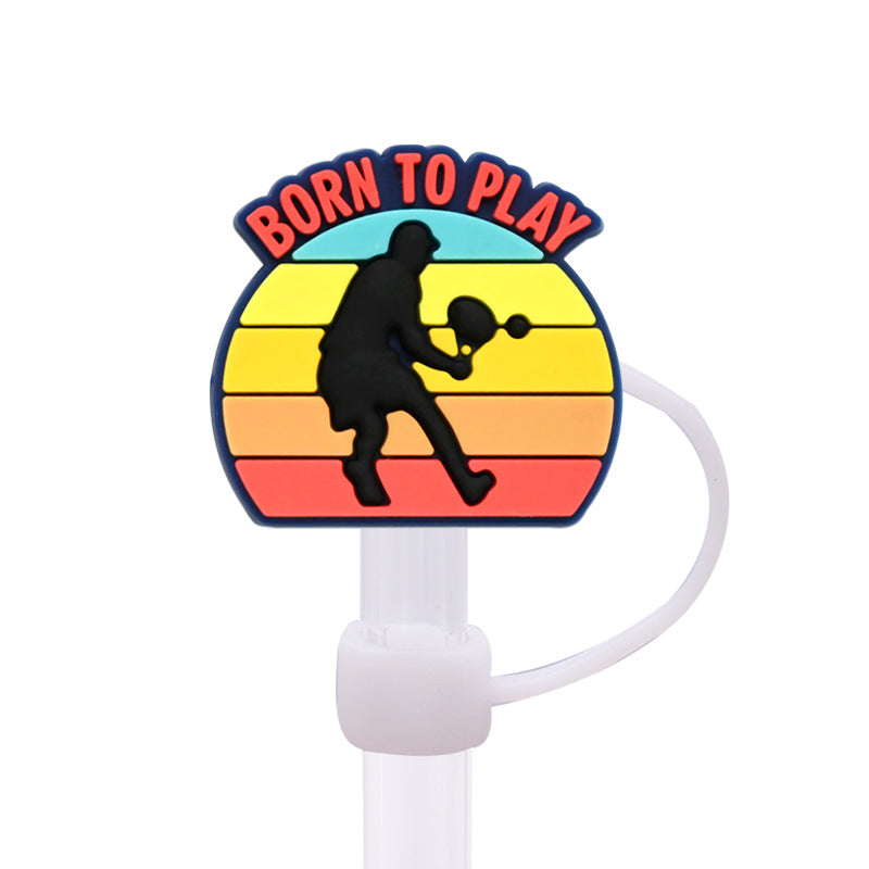 Wholesale Random 100pcs 10MM Tennis Sports Dust Plug Straw Accessories