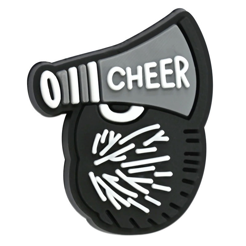 Wholesale  Random 100pcs/pack   Cheerleader Series Beaded DIY Charcoal Beads