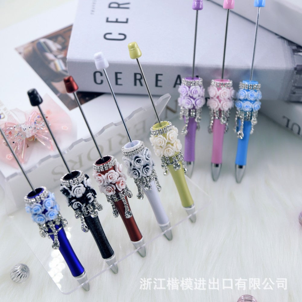 Wholesale 2pcs Creative Handmade Decals Cute DIY Beadable pen