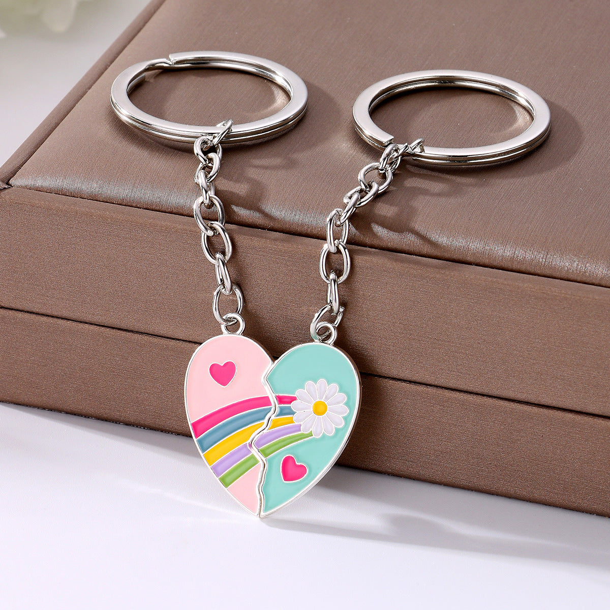 Wholesale Alloy Key Chain Couple