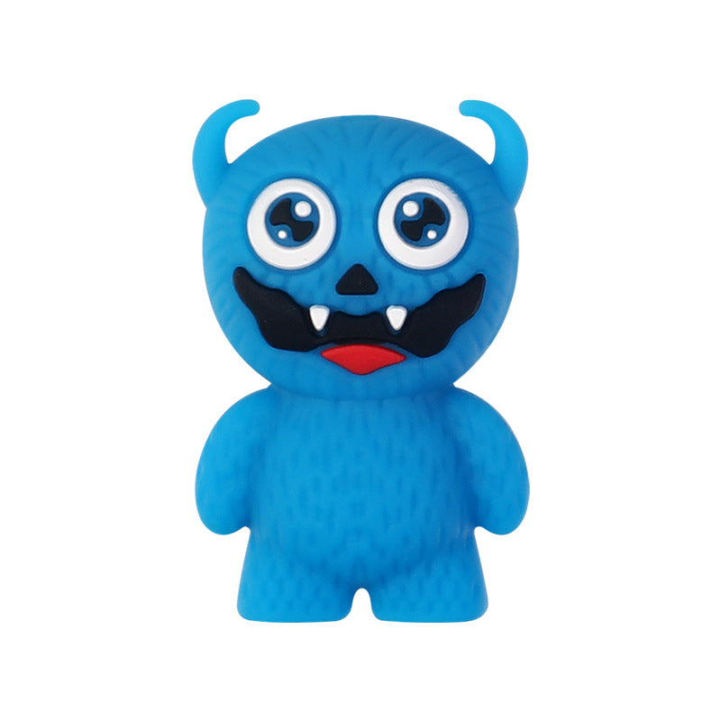 Wholesale 20pcs/pack Cute 3D silicone cartoon 3D Focal Beads